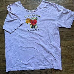 Bad Bunny official World’s Hottest Tour Pink T-Shirt